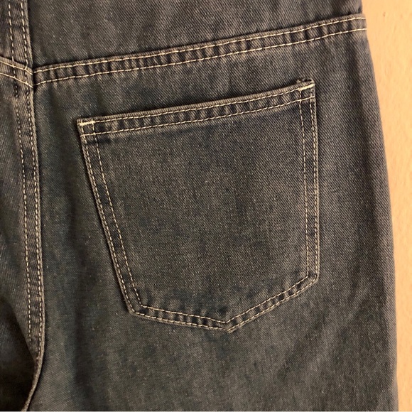 Kashieca x Rhett Eala Wide-Leg High-Waisted Medium Wash Jeans - Picture 6 of 10